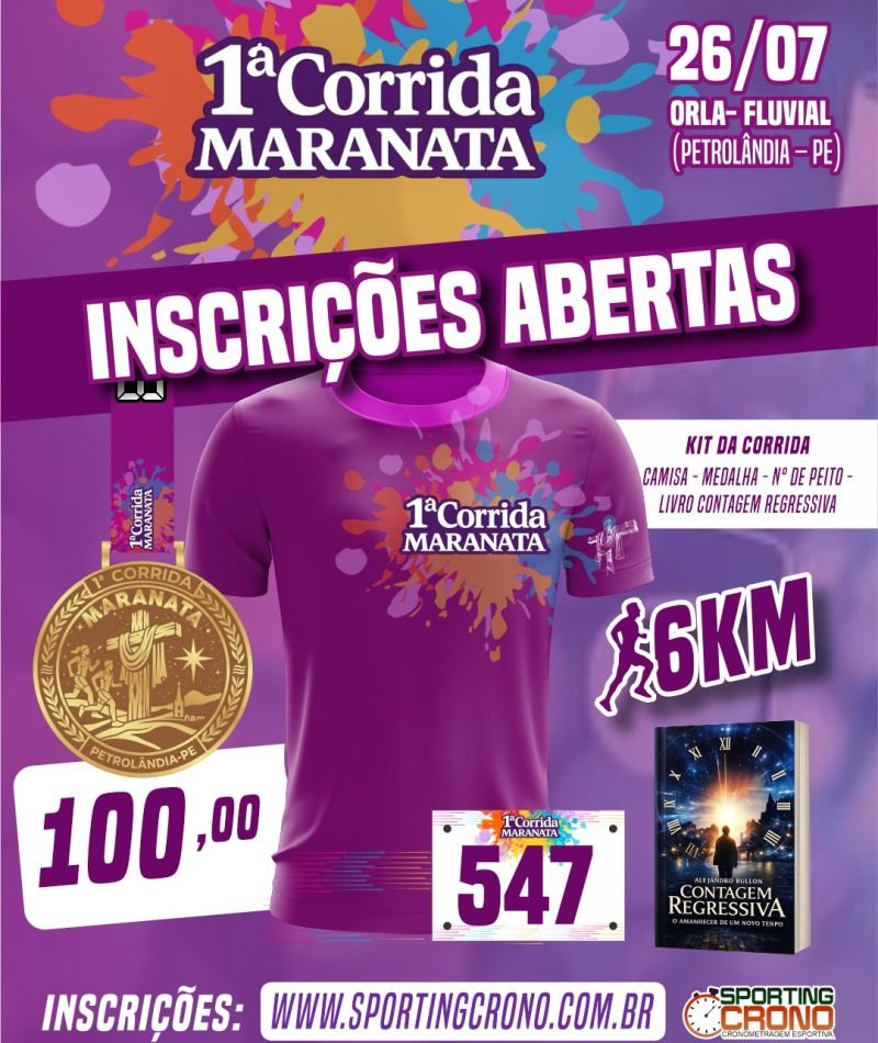 CORRIDA-MARANATA